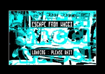 Escape From Wacci (UK) (128K) (1989) (PD)